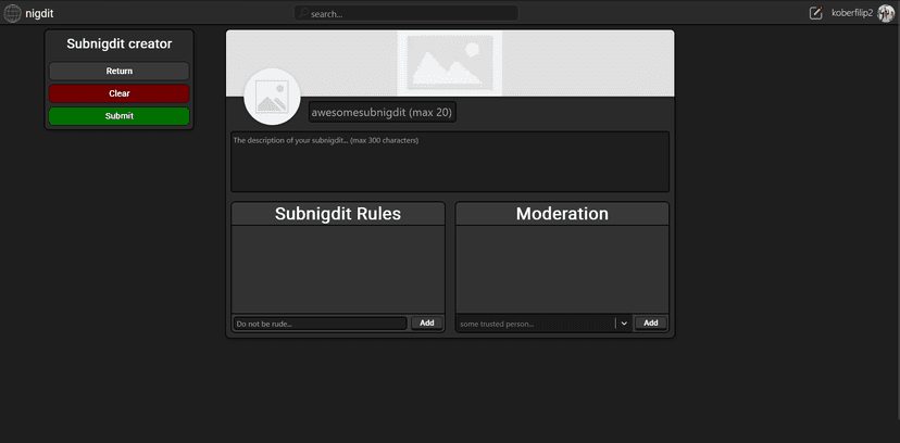 Nigdit screenshot